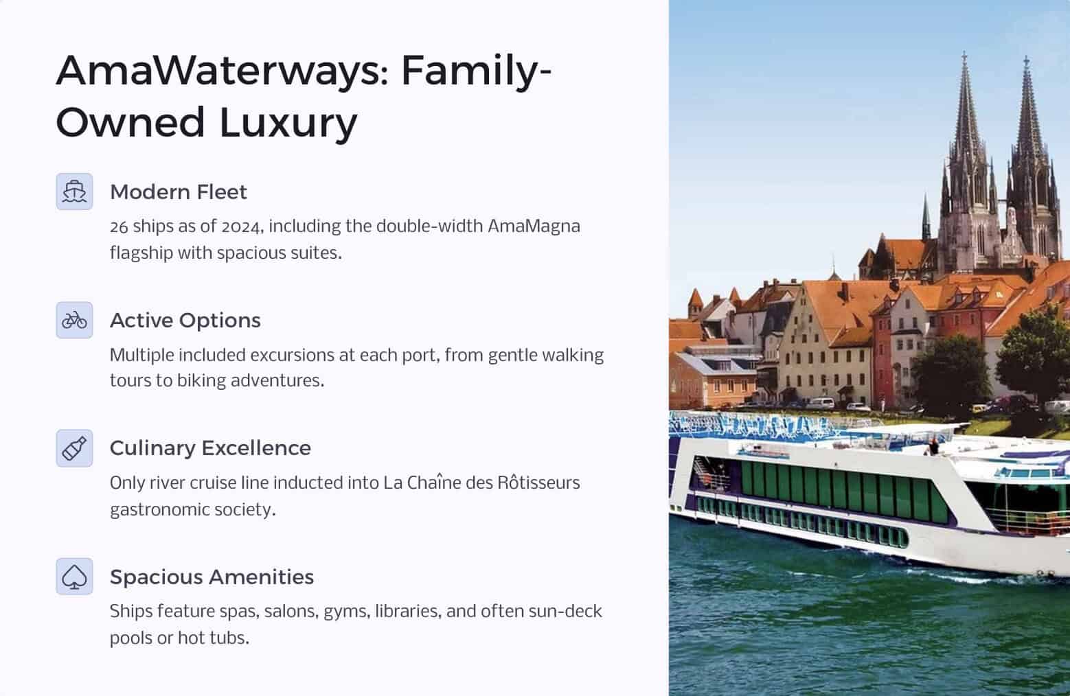 AmaWaterways in river cruise comparison